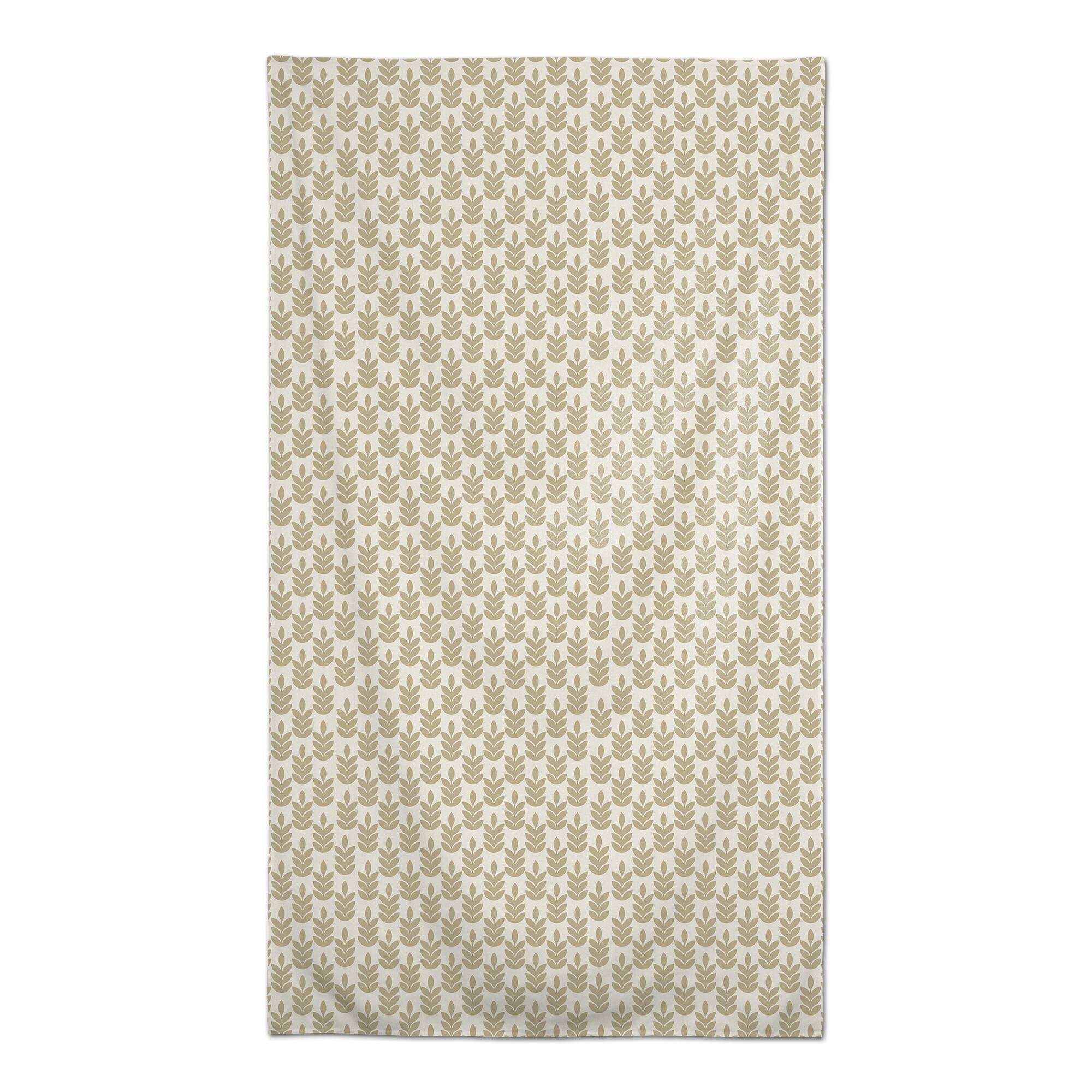 Gold Leaf Pattern Tablecloth